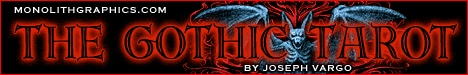 MONOLITH GRAPHICS@kTHE GOTHIC TAROTl@oŌW